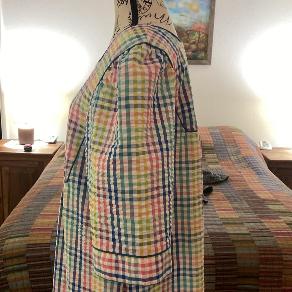 Styled By Saybury Vintage Plaid Housedress Nightg… - image 4